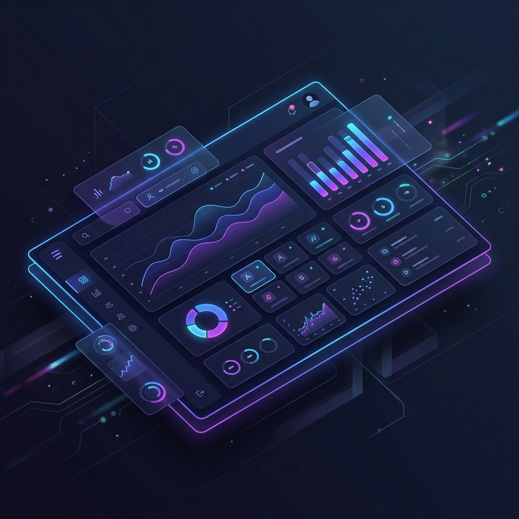 Premium Dashboard Mockup